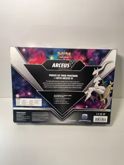 Pokemon Arceus V Figure Collection Box Card Collection Factory Sealed 820650850165 - Image 2