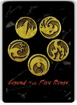 Legend of the Five Rings An Oni's Fury Card - Bayushi Shixiang - Image 2