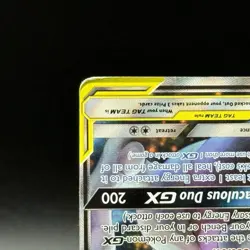 Mewtwo & Mew GX Pokemon TCG Sun & Moon Holo Promo Card #SM191 - HP DMG - Image 5