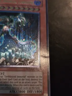 Yu-Gi-Oh! ULTIMATE RARE HOLO CARD EARTHBOUND IMMORTAL CCARAYHUA SOVR-EN024 LP - Image 4