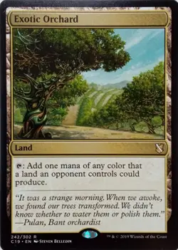 242/302 EXOTIC ORCHARD RARE COMMANDER 2019 MTG CARD - Image 1