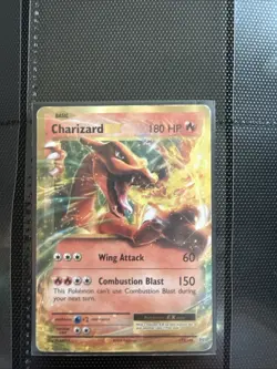 Pokemon TCG Charizard-EX Evolutions Holo Rare Card 12/108 Mint Condition - Image 1