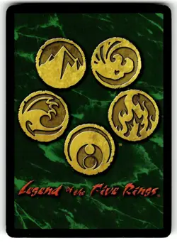 Legend of the Five Rings Four Winds Card Gold Edition - Accessible Terrain - Image 2
