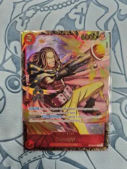 One Piece TCG Yassop (Championship 2025 Regionals Top 64 Prize Card) OP09-013 - Image 1