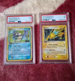 2005 Psa Graded Holo Ex Unseen Forces Pokemon Card Collection Bundle Lot - Image 1
