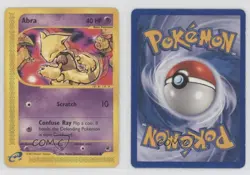 Abra Pokemon e-Card Series Expedition #93 2002 1d14 - Image 3