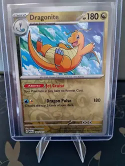Pokemon TCG Dragonite Reverse Holo Card 149/165 Scarlet & Violet 151 - Image 1