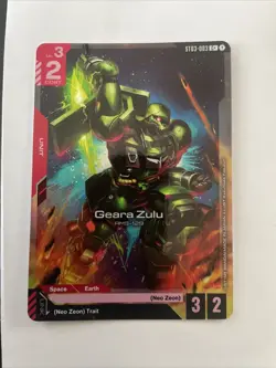 Geara Zulu Alternate Art Foil - ST03-003 C+ NM - Gundam TCG Card Game - Image 1