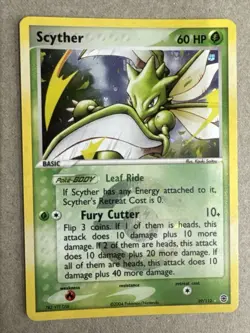 Scyther 29/112 Ex Firered & Leafgreen Reverse Holo - Rare Pokemon Card - Nm - Image 1