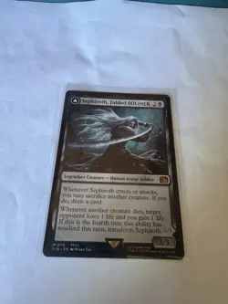 Sephiroth Fabled Soldier Final Fantasy Magic: The Gathering Card🔥🔥📦📦🃏🃏 - Image 1