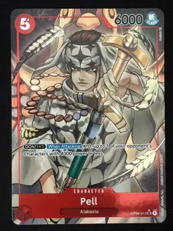 Pell (OP04-013) (Alternate Art) - Kingdoms of Intrigue (OP04) - One Piece Card - Image 1