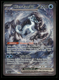 Pokemon Card - 261/193 - Paldea Evolved EN - Chien-Pao ex - SIR - Image 1