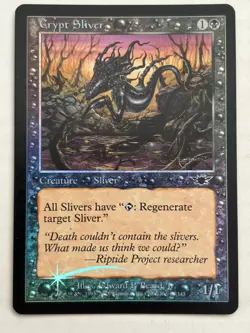 MTG *Crypt Sliver foil* (LP) Legions Magic the Gathering #63/145 - Image 1