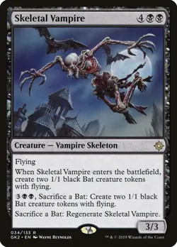 MTG - 4 x Skeletal Vampire - Playset 4x x4 - Ravnica Allegiance: Guild Kits NM - Image 1