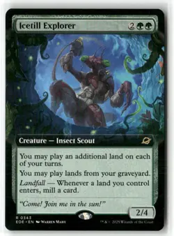 Icetill Explorer Edge Of Eternities MTG Extended Art NM Magic - Image 1
