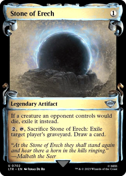 MTG Stone of Erech 702 Foil Showcase Scrolls The Lord of the Rings - Image 1