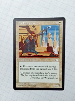 MTG Soul Shepherd Weatherlight Regular Common - Some Edge Wear - See PIcs - Image 2