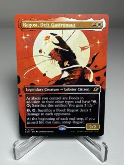 2025 MTG Ragost, Deft Gastronaut (Borderless) Edge of Eternities Non-foil - Image 1