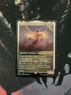 MTG: Commander Legends Akroma, Vision Of Ixidor Mythic Foil Etched CMR 547 LP - Image 1