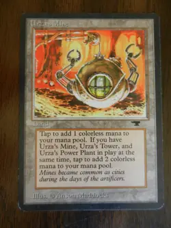 MTG - Urza's Mine (Clawed Sphere) - Antiquities - Light Play - Image 1