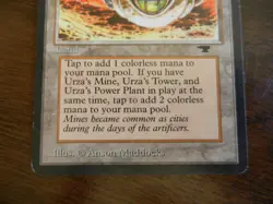 MTG - Urza's Mine (Clawed Sphere) - Antiquities - Light Play - Image 3