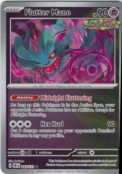 Flutter Mane #043/131 Sv: Prismatic Evolutions Reverse Holo Rare - Pokemon - Image 1