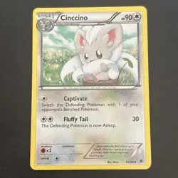 Cinccino 85/98 Regular BW: Emerging Powers Pokemon TCG 2011 - Image 1