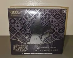 Pokemon TCG Paldean Fates Pokemon Center Elite Trainer Box | Sealed & New Mint - Image 1
