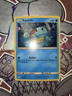 Squirtle 33/214 Holo Promo - Sun & Moon Unbroken Bonds - Pokemon TCG 2019 NM - Image 1