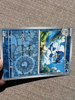 Quaxwell 053/198 Reverse Holo Pokemon Scarlet & Violet LP Lightly Played - Image 4