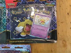 Pokemon SV4.5 Paldean Fates Tech Sticker Collection SET of 3 (1 of each) SEALED! - Image 3
