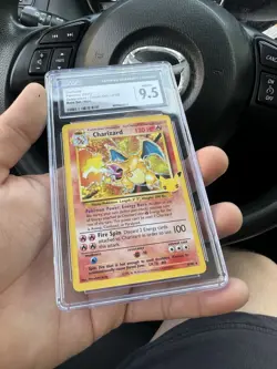 Charizard 4/102 Celebrations Holo CGC 9.5 Gem Mint Blue Label/Subgrades Pokemon - Image 3