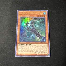 Elemental Hero Liquid Soldier LED6-EN013 Unlimited Ultra Rare Yugioh TCG NM/M - Image 1