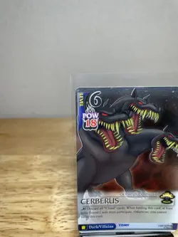 Kingdom Hearts TCG Trading Card Cerberus 132/162SR Disney Dark/Villains Level 6! - Image 2