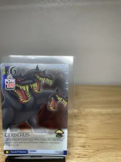 Kingdom Hearts TCG Trading Card Cerberus 132/162SR Disney Dark/Villains Level 6! - Image 5