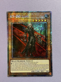 Yugioh K9-00 Lupis Starlight Rare JUSH-EN034 1st Edition - Image 1