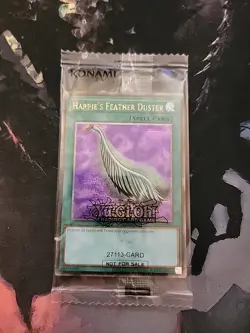 Harpie's Feather Duster EDC1-EN001 Early Days Promo Yugioh - Image 1
