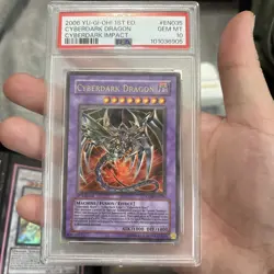 YUGIOH PSA 10 Cyberdark Dragon CDIP EN035 MINT Ultra Rare - Image 1