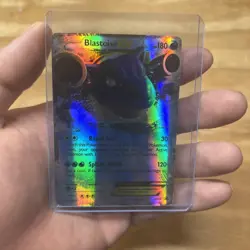 2014 Blastoise EX XY30 Black Star Promo Ultra Rare Holo Pokemon TCG Card HP - Image 1