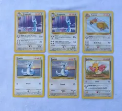 Rare - Dragonair Base Set Unlimited Pokemon Card Mini-set NM - Image 1