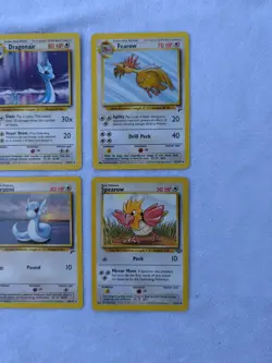 Rare - Dragonair Base Set Unlimited Pokemon Card Mini-set NM - Image 4
