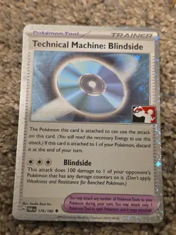 Technical Machine Blindside 176 Cosmos Holo Play Prize Pack Series Pokemon Card - Image 1