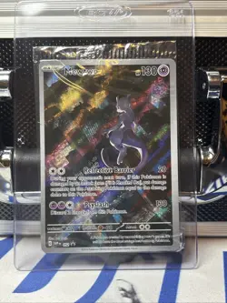 Pokemon TCG Mewtwo 052 Scarlet & Violet Promo Holo Card Sealed - Image 1