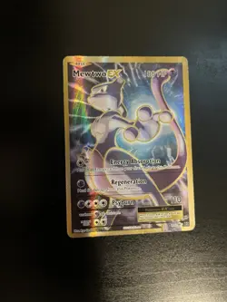 Pokemon Mewtwo EX Full Art Holo Ultra Rare Card 103/108 XY Evolutions - Image 1
