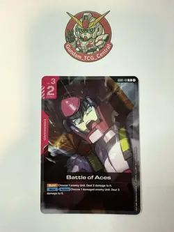 Battle of Aces - Newtype Rising #GD01-111 R - NM Foil Gundam Card Game Single - Image 1