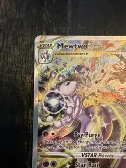 Mewtwo VSTAR GG44/GG70 Crown Zenith: Galarian Gallery Pokemon Card - Beautiful! - Image 2