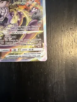 Mewtwo VSTAR GG44/GG70 Crown Zenith: Galarian Gallery Pokemon Card - Beautiful! - Image 4
