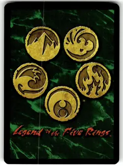 Legend of the Five Rings Four Winds Card Gold Edition - Medium Infantry - Image 2
