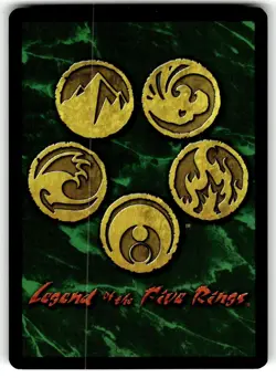 Legend of the Five Rings Four Winds Card Gold Edition - Spearmen - Image 2