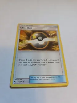 Ultra Ball 68/73 - Shining Legends - Uncommon - Pokemon Card TCG - LP - Image 1